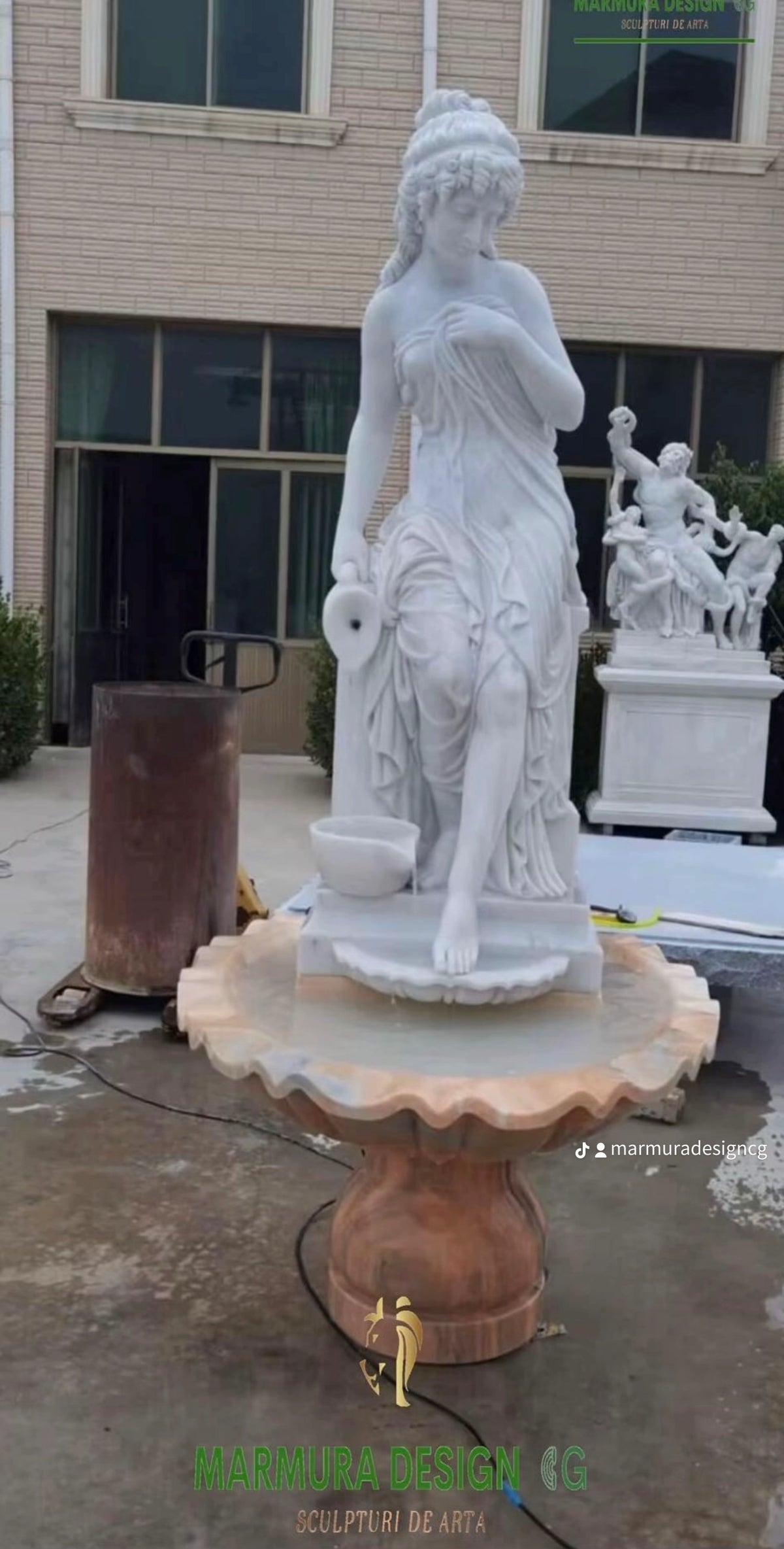 The Water Bearer – Marble Fountain